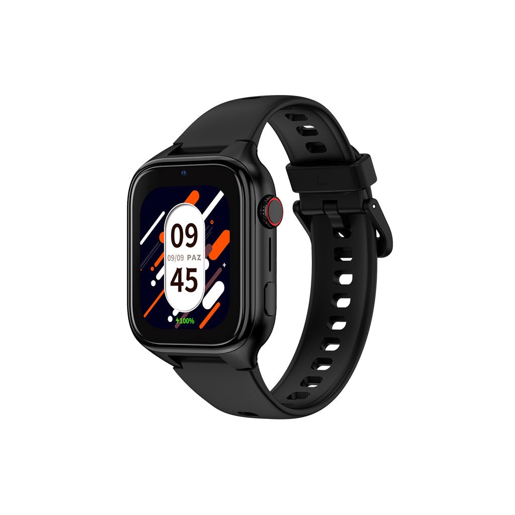 ttec Kidi GPS 4G Sim Kartlı Akıllı Çocuk Saati, 2KSW02 (Panter Siyahı)