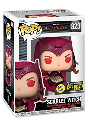 Pop Funko 823 Scarlet Witch Wanda Vision Glows Special Ed