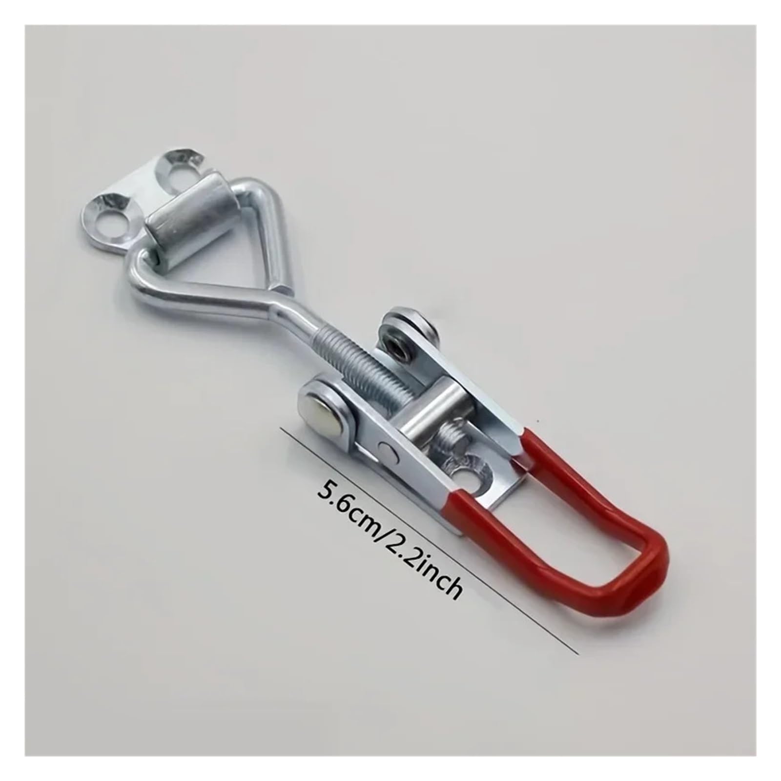 Morsetto a ginocchiera regolabile in ferro zincato/acciaio inossidabile da 8 pezzi Chiusura a sgancio rapido antiscivolo Push Pull(Iron Galvanized)