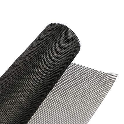Wires & Meshes Stainless Steel SS 304 Mosquito Net Wire Mesh Roll | 18x26 Black Powder Coated Insect Screen | 4 Feet x 10 Metres | Silver SS Wire Net for Windows, Doors, Balcony & Ventilation-image-41