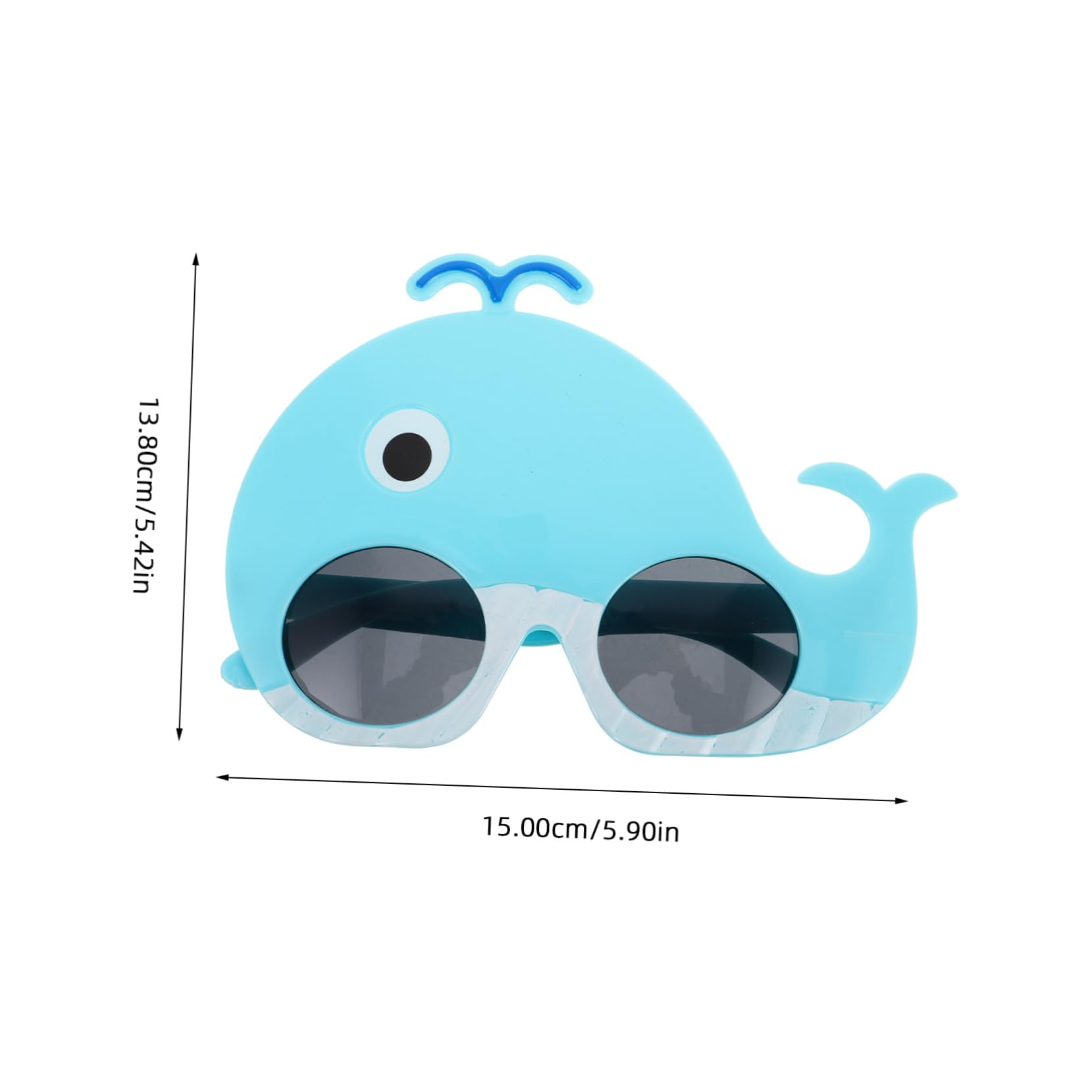 FOMIYES Sunglasses Beach Party Accessory Funny Whale Glasses Photo Booth Props Comfortable