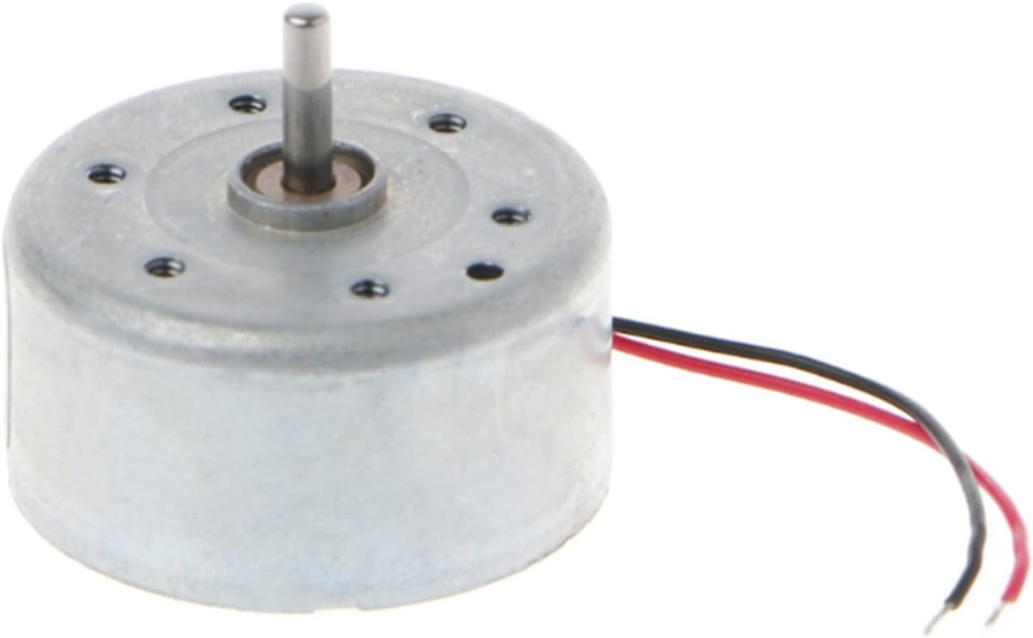 DC Motor 3V 4.5V 5V 6V for Solar Panels, Model 300 Low Inertia Motor with 120mm Wire, 2300 RPM No-Load Speed, Compatible with Solar Cell Modules