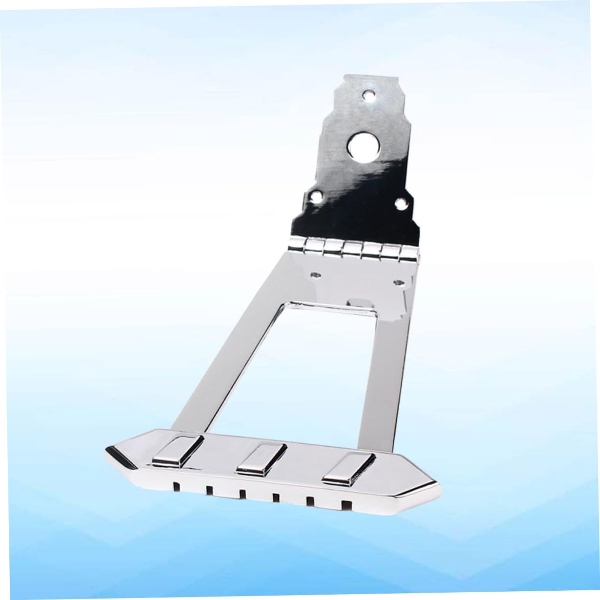 HEMOTON Metal Guitar Tailpiece Set for Jazz Archtop Guitar 6 String Square Shape Tailpiece Screws Replacement