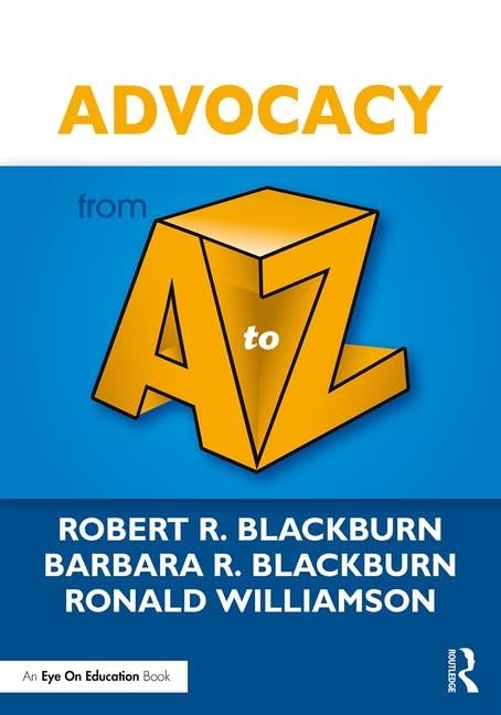 Advocacy from A to Z (A to Z Series)