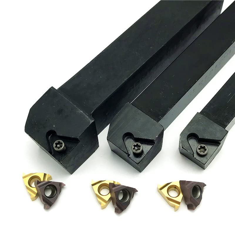 Tool Part for SER2020K22 SER2525M22 Internal Threading Turning Tool Holder for Insert 10PCS 11ER 16ER 22ER - (Angle: No Tool Holder/Shank Diameter: 22IR AG60 VP15TF)