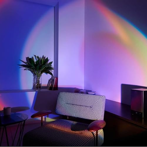 Mydethun 16 Colors Sunset Lamp Projector - 360 Degree Rotation, Remote Control, Romantic LED Lights Floor Lamp for Bedroom, Photography, Home, Mood, Christmas Decor & Office - Image 7