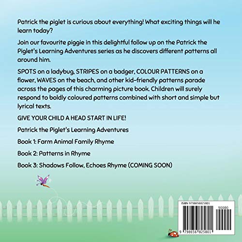 Patterns in Rhyme (Patrick the Piglet's Learning Adventures) - Image 2