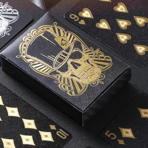 1 Deck Spielkarten, professionelle Spielkarten, wasserdichtes Plastik, kreative verdickte wasserdichte Partyspielkarten – Bild 4