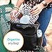 Bumco Diaper Clutch - Portable Wipes Dispenser & Baby Travel Essential, Airtight Dispenser, Refillable Wipes Container, Travel Baby Essentials, Diaper Bag Purse