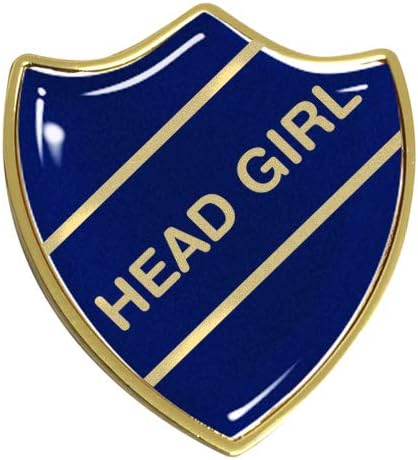 Head Girl Gel Domed School Shield Badge