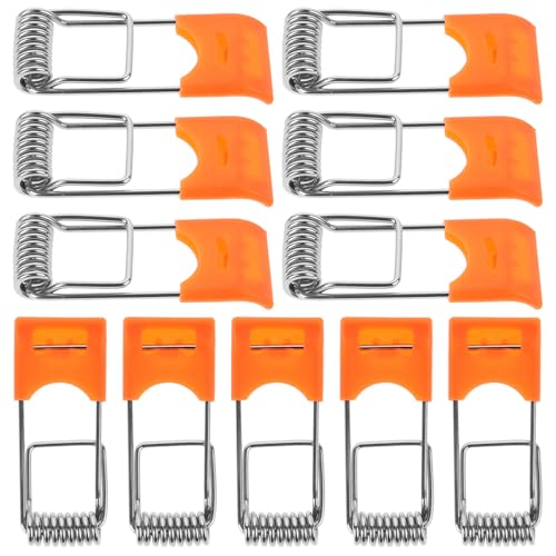 NOLITOY Juego de 100 Clips de Resorte para Downlight Mordazas de Apriete Metálicas para Instalación en Focos Empotrados de Techo en Salones y Habitaciones