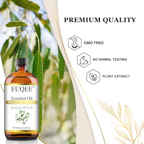 EUQEE Aceite Aromático Fresh Linen y Eucalipto 100ml y 118ml miniatura 5