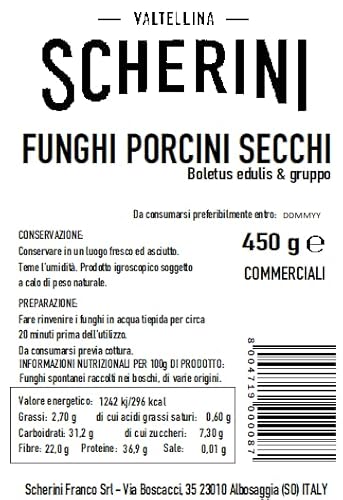 Scherini Valtellina - Steinpilze getrocknet 450g