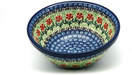 Polish Pottery Bowl - Medium Nesting (6 1/2") - Maraschino