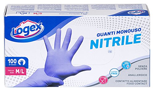 Logex 79894 Guanti Monouso Guanti Monouso