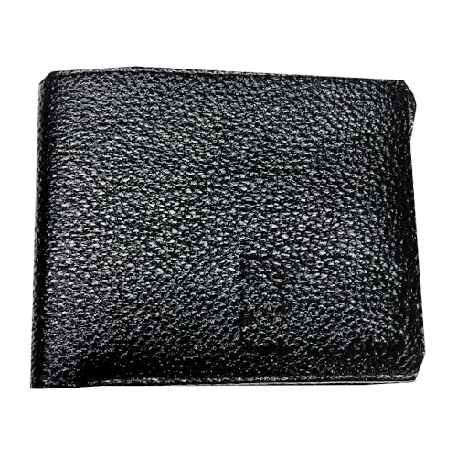 Portefeuille en cuir véritable fait à la main RSINC BL-03 avec compartiment carte de crédit