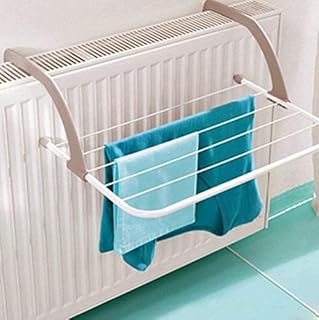 Lettuce Eat ® Heavy Duty 5 Bar Radiatior Airer Laundry Washing Clothes Socks Drier (4319)