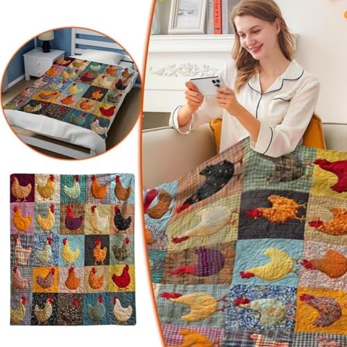 Couverture de poulet douillette : l'accessoire cocooning de salon