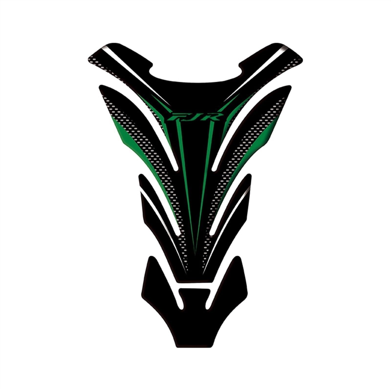 Motorcycle Fuel Tank Pad Fish Bone Type Gas Sticker for Yamaha FJR 1300 1200 FJR1300 A AS ABS Streetfighter(Color5)