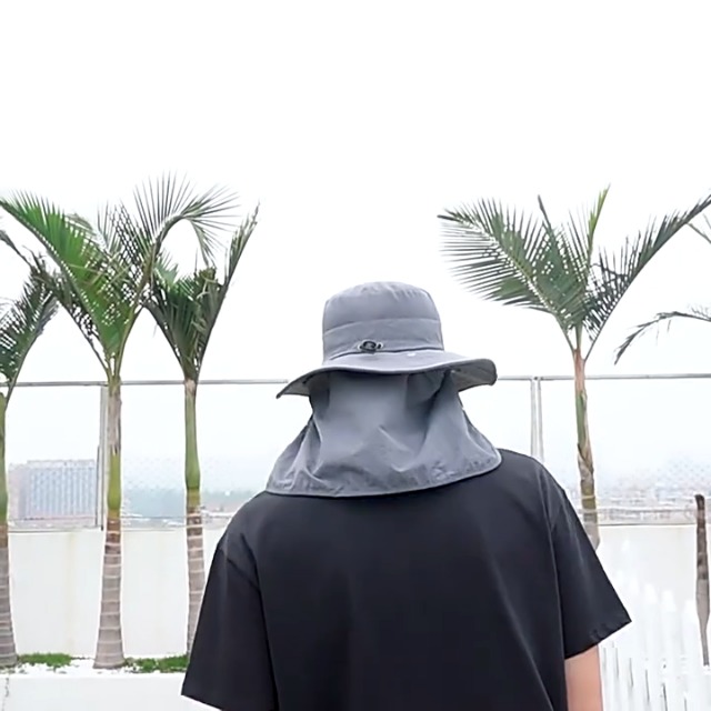 Sombrero de sol para hombre y mujer, protección UV verano miniatura 7