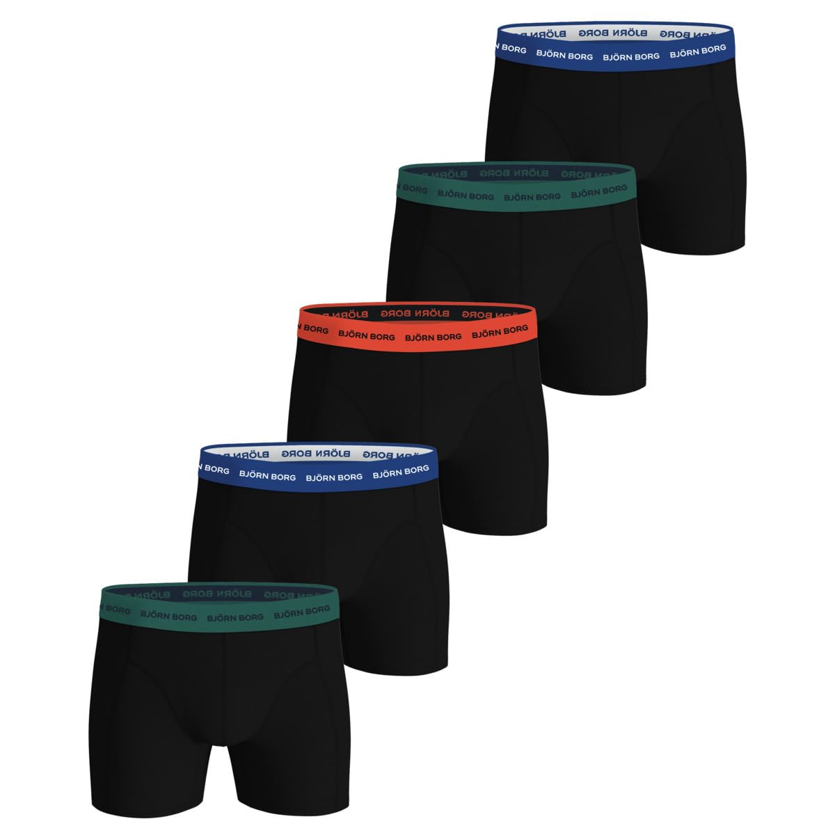 Björn Borg Cotton Stretch Boxershorts Men (5-pack) - S