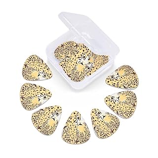 Médiator de guitare Wild Cheetah 12 médiators tendance et durables dans une boîte pour ukulélé guitare électrique basse - Les Beatles, Paul McCartney, John Lennon, RIngo Starr, George Harrison Médiator de guitare Wild Cheetah 12 médiators tendance et durables dans une boîte pour ukulélé guitare électrique basse – Image 6