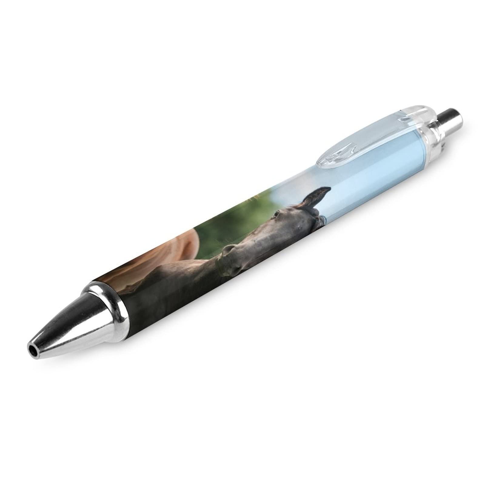 Lamy pico black penna a sfera - sfera tascabile innovativa - con un solo scatto a misura naturale