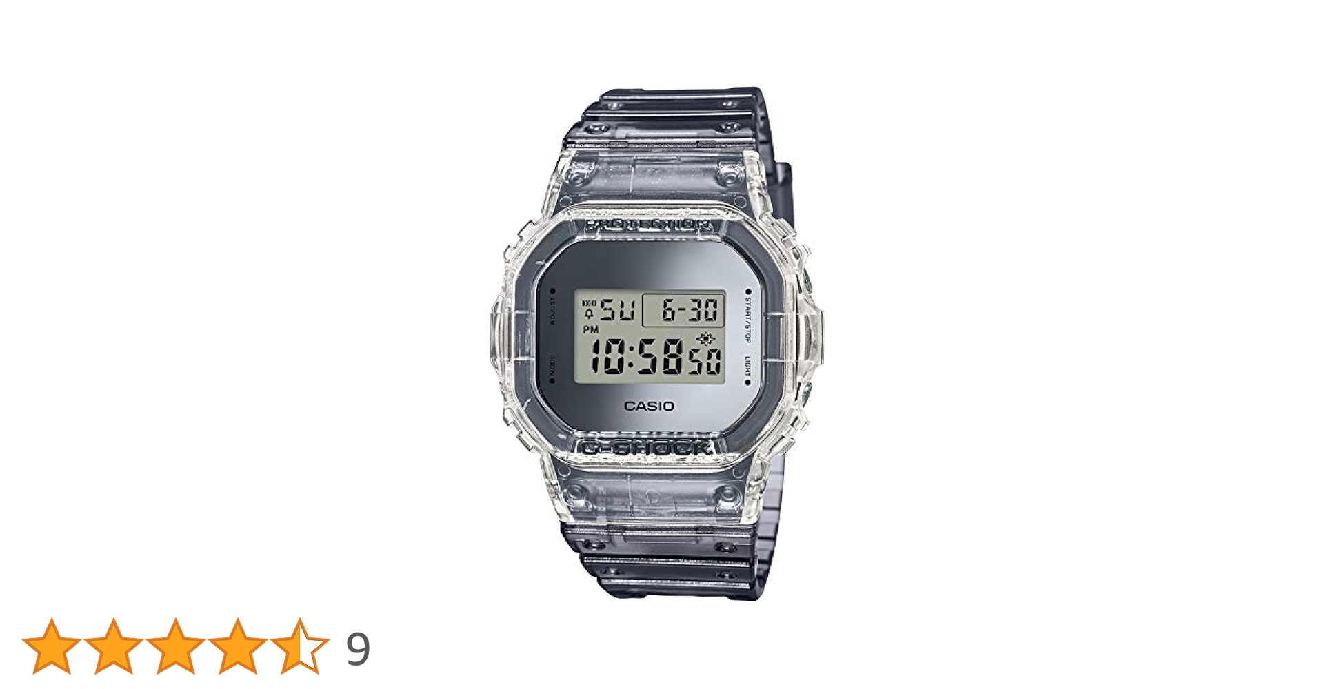 G-SHOCK x BEAMS  DW-5600SK-1JF デジ CLEAR Beams x Casio G-Shock Clear Skeleton Release | Hypebeast