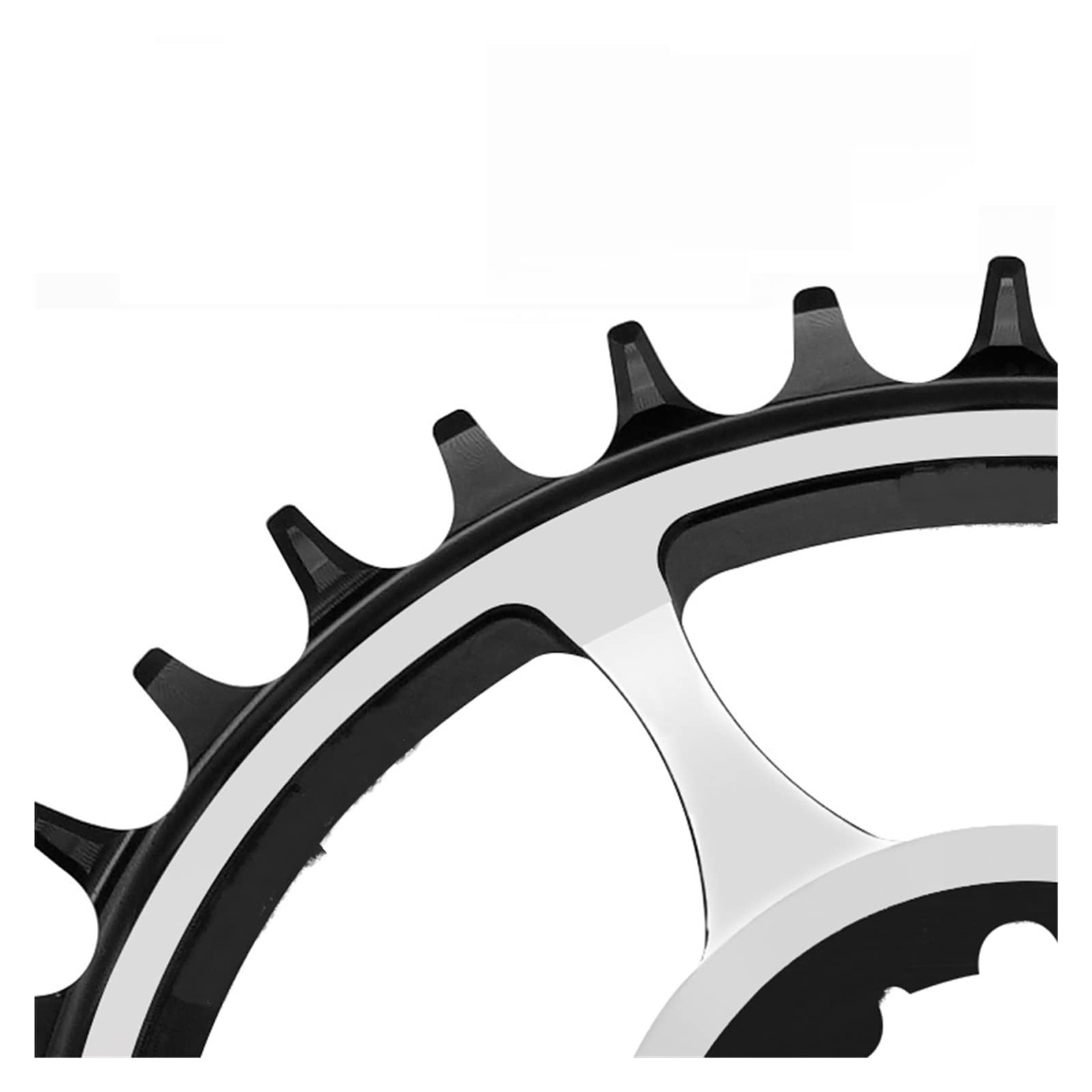 TRUSTTWO Rower wąska szeroka tarcza owalna do wzmocnienia DUB GXP 3MM przesunięcie bezpośrednie mocowanie X9 X0 XX1 X01 32T 34T 36T MTB rower koło łańcuchowe The New (Size : 32T, Color : 3MM OFFSET