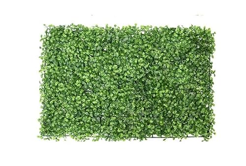 GIOTEL 60x40cm Artificial Plants Grass Grass Wall Green Boxwood Hedge Panels For DIY Wedding Backdrop Outdoor Garden Wall Decor artificial grass (Color : H02)