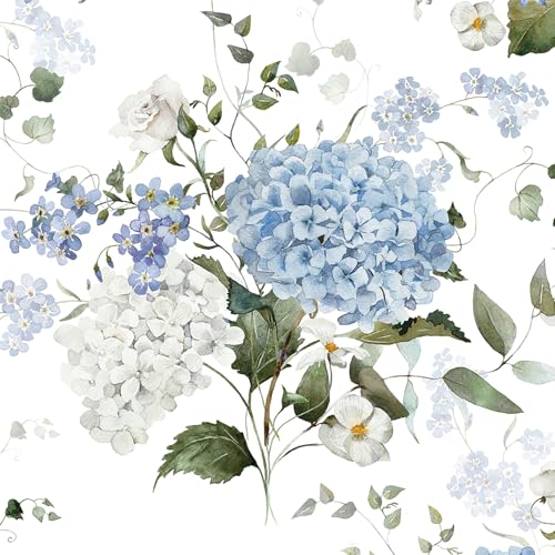 HelloWall Hydrangea Wallpaper Peel