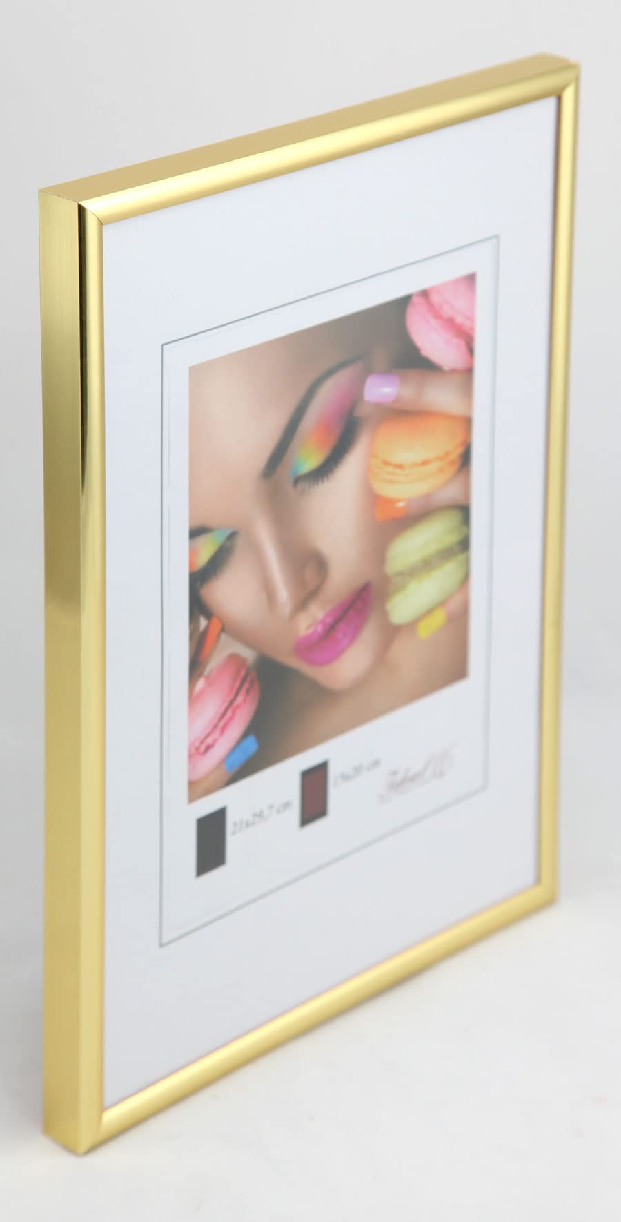 IDEAL TREND New Lifestyle Set Bilderrahmen Wanddeko Collage Poster Rahmen 2er 3er 5er Pack: Farbe: 3er Pack Gold | Format: 50x60