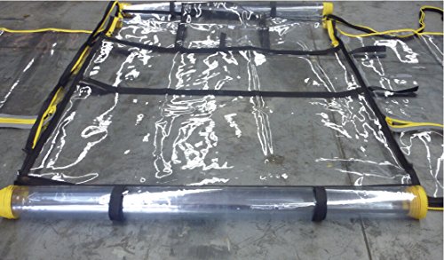 Housse en vinyle transparent de qualité supérieure pour cabine de chariot