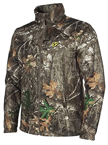SCENTBLOCKER Scent Blocker Shield Series Wooltex Jacket, Camo Hunting Jacket for Men (RT Edge, Large) SCENTBLOCKER Scent Blocker Shield Series Wooltex Jacket, Camo Hunting Jacket for Men (RT Edge, Large)