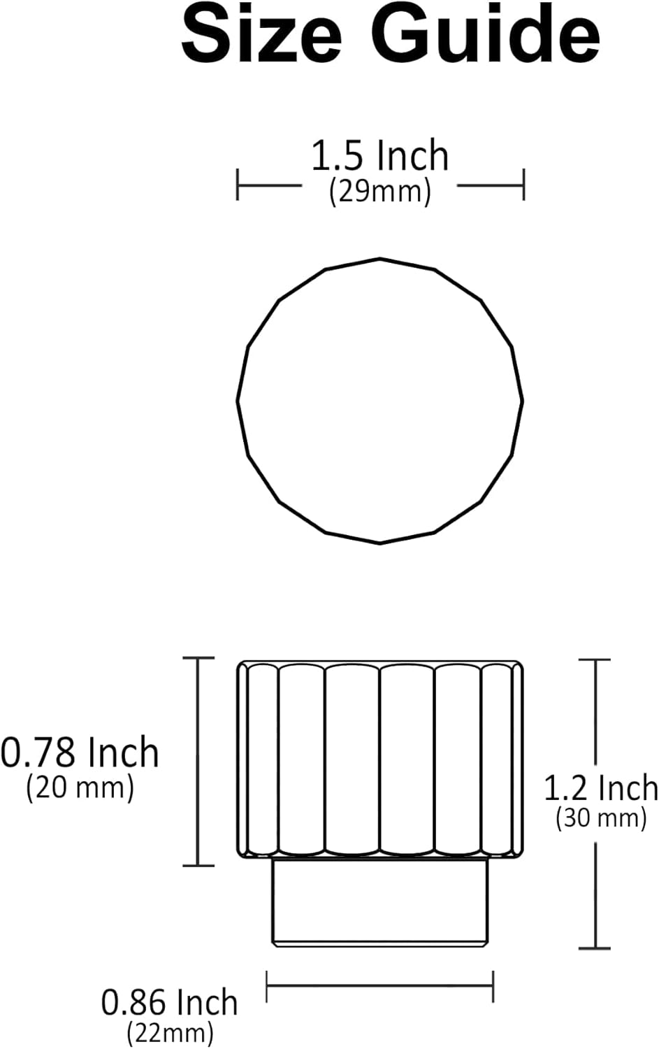 Alzassbg Cabinet Knobs, Brushed Satin Nickel, 1.1 Inch Diameter, Zinc Alloy, Round, Brushed Finish, 10 Pack, AL6096SN