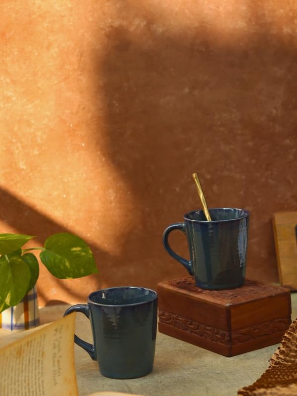 Image of WEAVING HOMES Coffee Mug (WEAVING HOMES Essential Blue Coffee Mug)