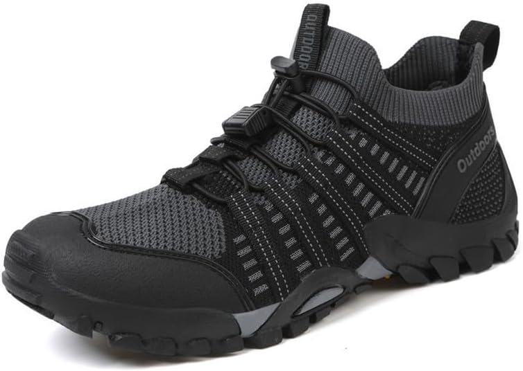 Zapatos de agua antideslizantes para hombre, zapatos de senderismo de secado rápido, zapatos deportivos acuáticos descalzos, transpirables, zapatos