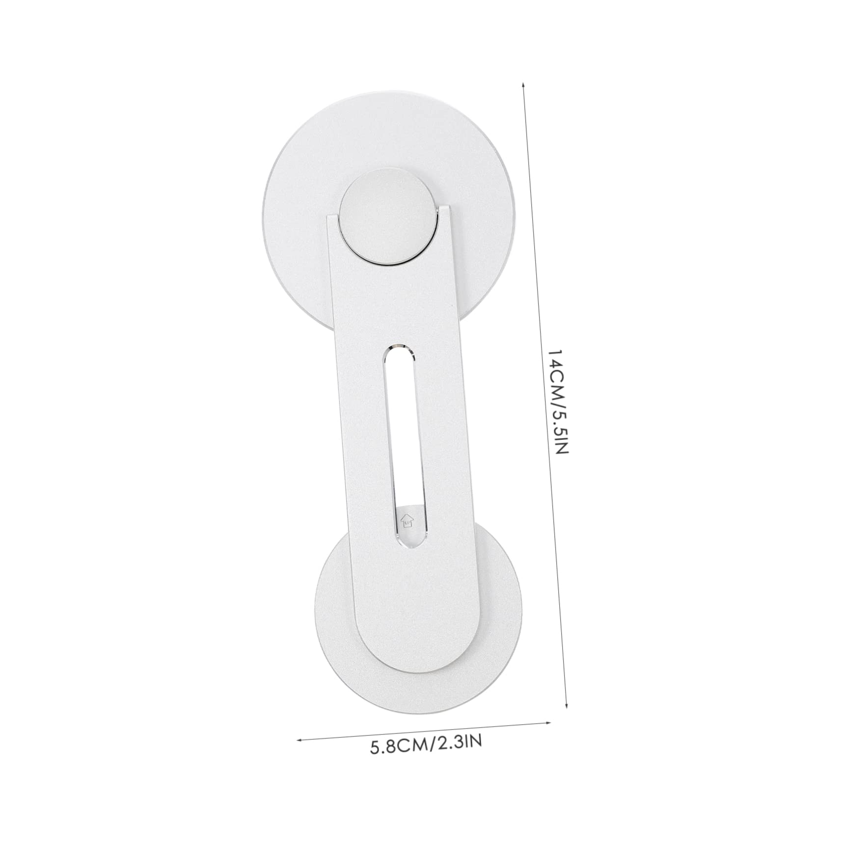 DOITOOL 2 Soportes Magnéticos para Teléfono De Coche Soporte De Metal para Portátil Soporte Magnético para Teléfono Soporte Lateral para Monitor.