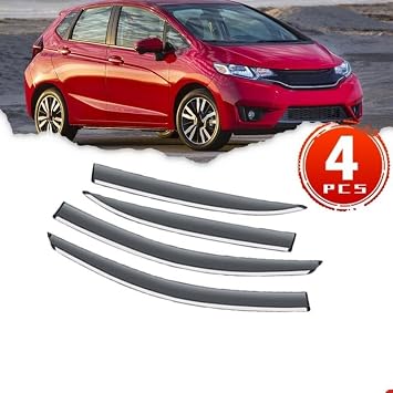 Car Headlight Eyebrows For fit for Jazz GP5 GP1 GK5 3 2014-2020 Windshield Accessories Deflectors Car Side Window Visor Trim Rain Eyebrow Guard
