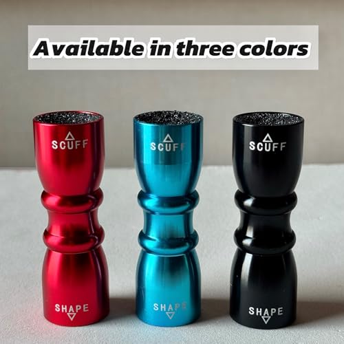 3 in 1 Pool Cue Tip Shapers,Red,Blue or Black Cue Tip Maintenance Tool,Tool Leather Bag,Pool Cue Tool,Billiard Pool Cue Accessories - Image 4
