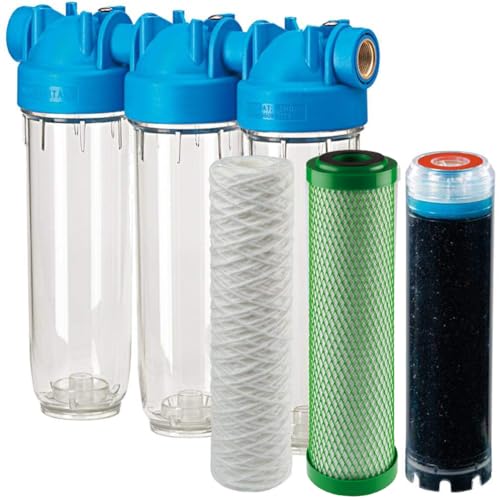 purway® DP3 PCBPLA 10mcr 3/4' Brunnenwasserfilter Hauswasserfilter Pumpenfilter