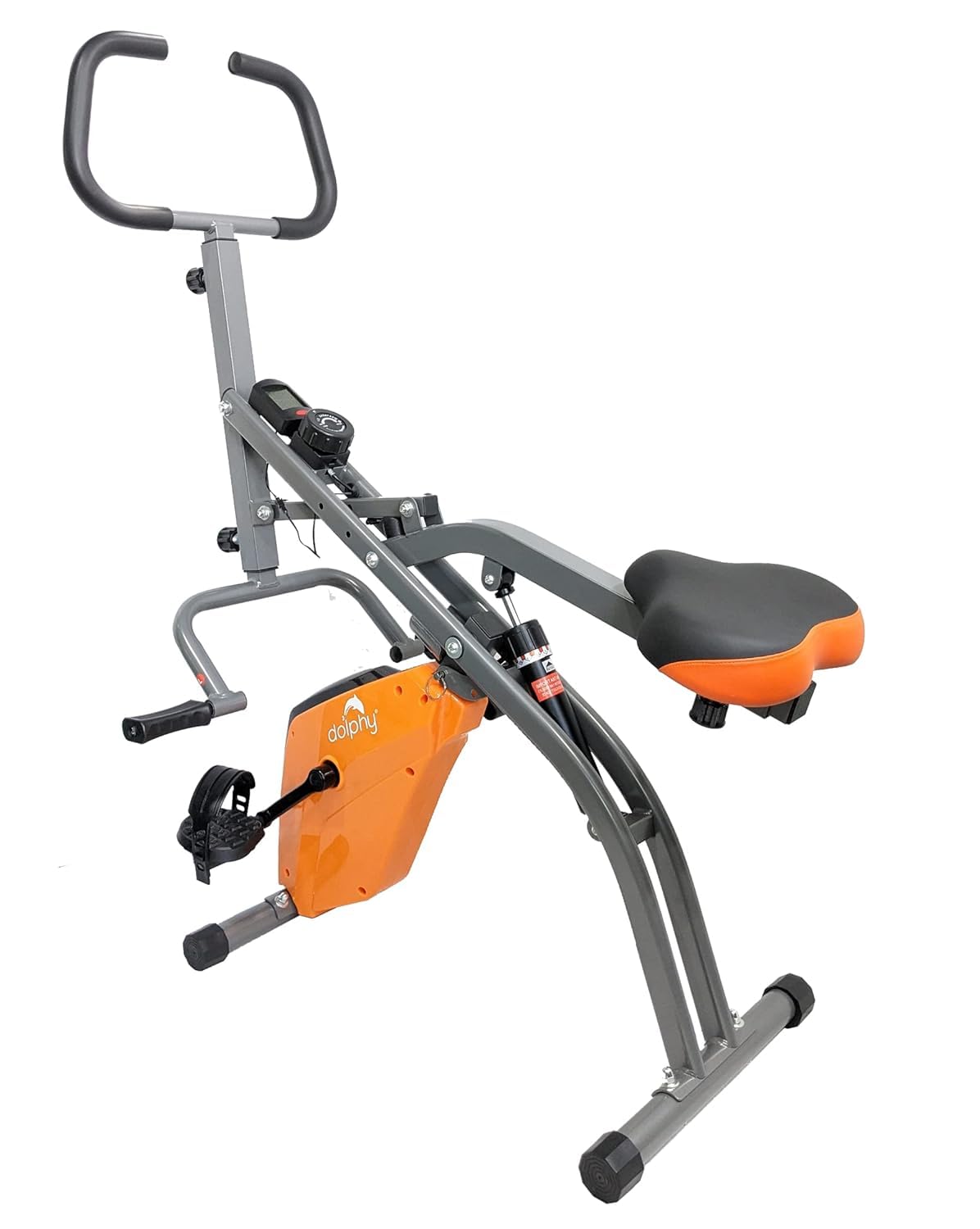 Dolphy Total Ab Crunch Horse Riding Home Exercise Machine with Monitor for Squat Exercise and Glute Workout for Home Gym-image-19