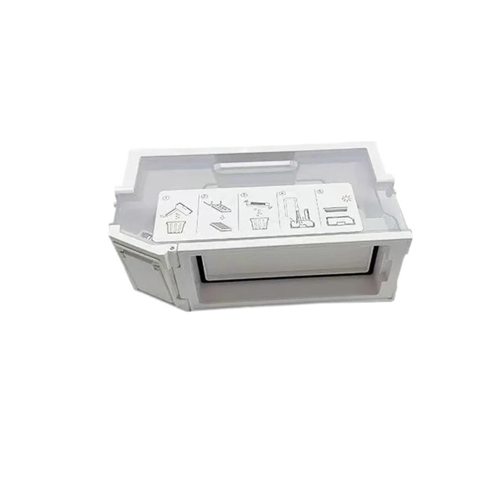 UKDNAEUF Sweeper Dust Bin Accessories Compatible for Deebot X2 / X2 Pro / X2 Omni. Trash Bins. Dust Box(White)