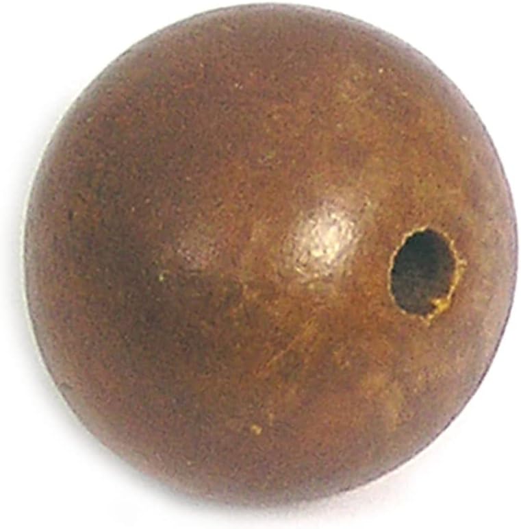INNSPIRO Carmine Ball Wood Bead diam. 25 mm. 100u. Approx.