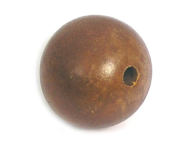 INNSPIRO Cuenta madera bola marrón diam. 10mm. 500u. Aprox