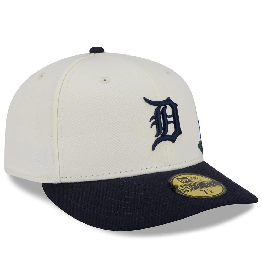 New Era Detroit Tigers 9FIFTY Tonal Florals 2-Tone Fitted Cap, Adjustable Hat