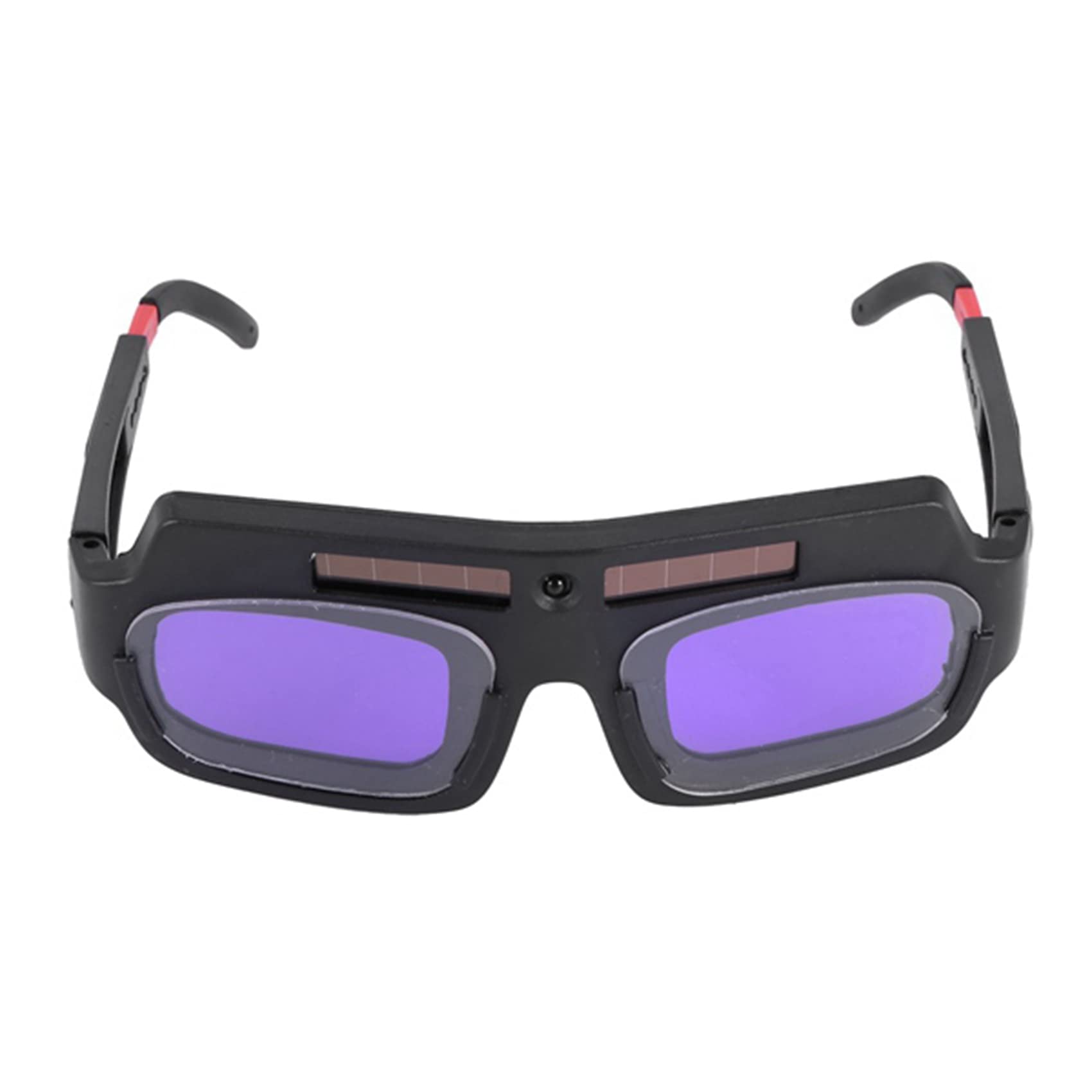 10X de Máscara de Soldadura de Oscurecimiento Automático con Energía Solar Gafas de Soldador Lente Anti- con Estuche de Almacenamiento
