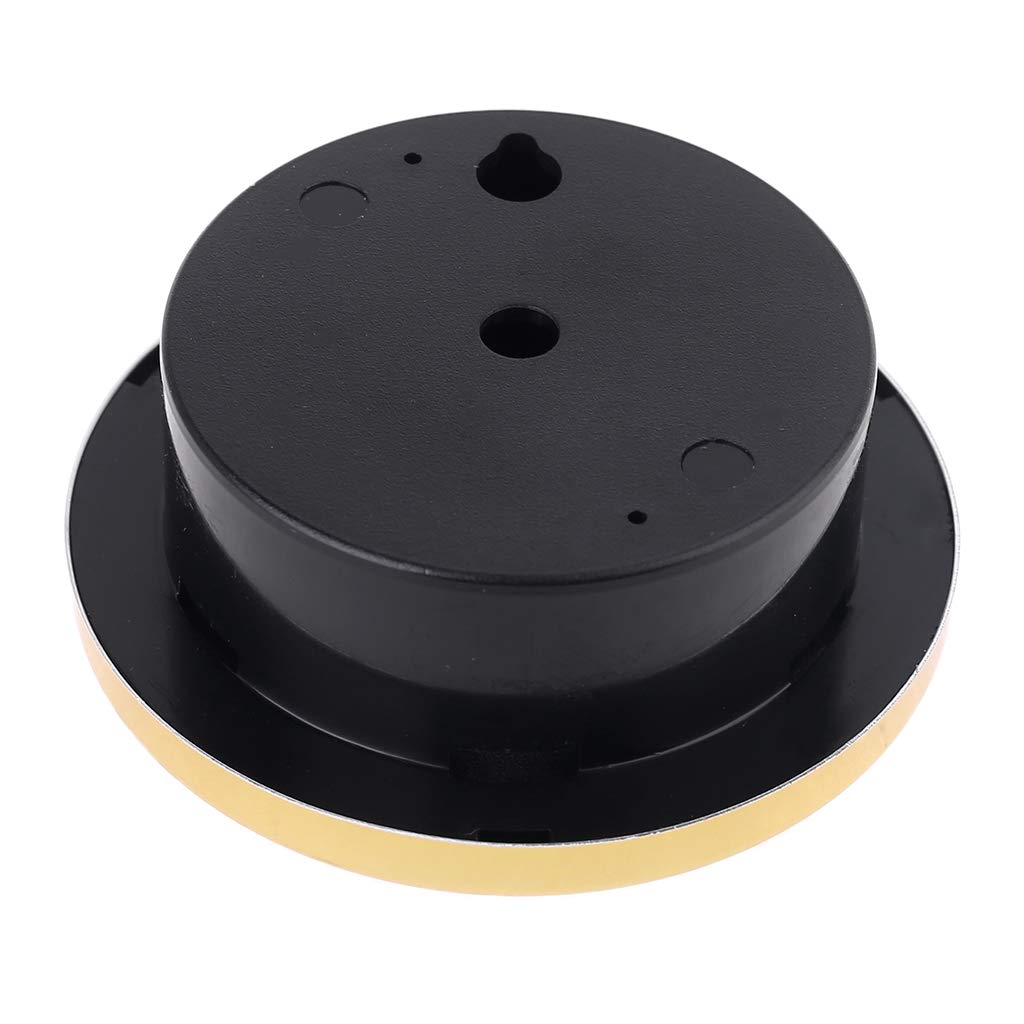 Practical Humidity Meter Gauge 7.2cm Round Gold Hygrometer No Battery Needed for Home Office