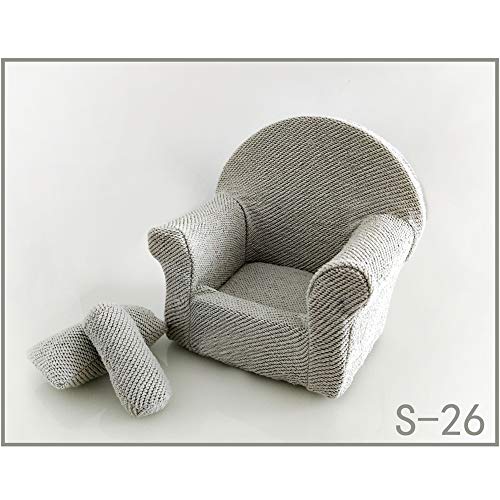 Kids Upholstered Shoot Photography Props Newborn Children's Chair Girl Boy Seating Chair Small