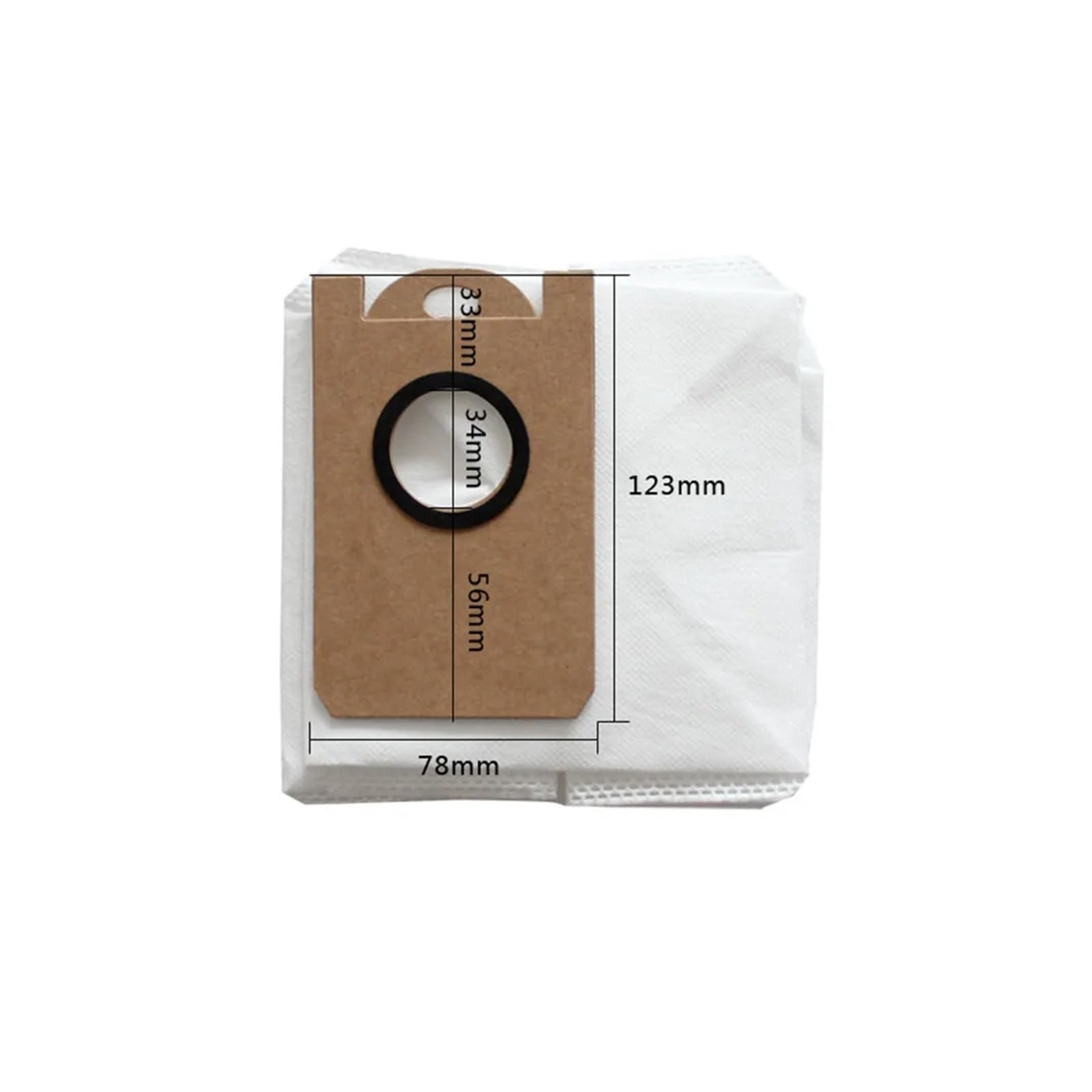 Beegie Bolsa de Polvo Compatible con NEATSVOR S600. Robot Aspirador de Gran Capacidad, Piezas de Bolsas de Polvo, Herramienta de Limpieza for el hogar, Repuesto